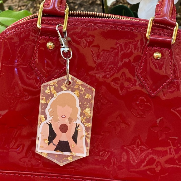 Accessories taylor swift blank space music video cartoon gold flakes